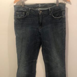 7 For All Mankind High Waist Bootcut Jeans Size 32